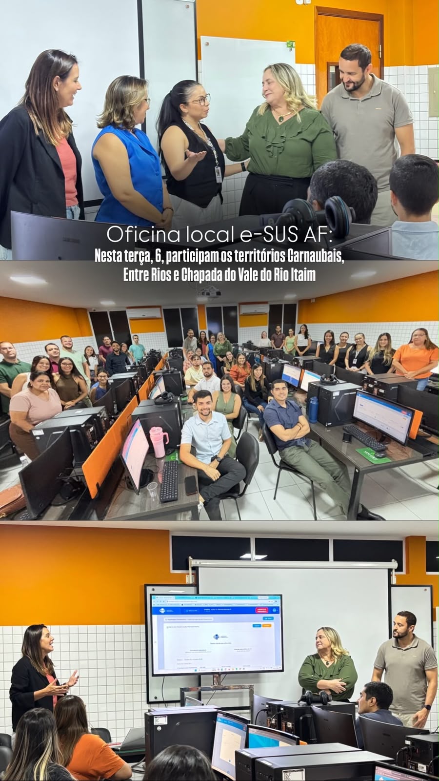 Boa Hora Participa do ciclo de Oficinas Locais e-SUS AF